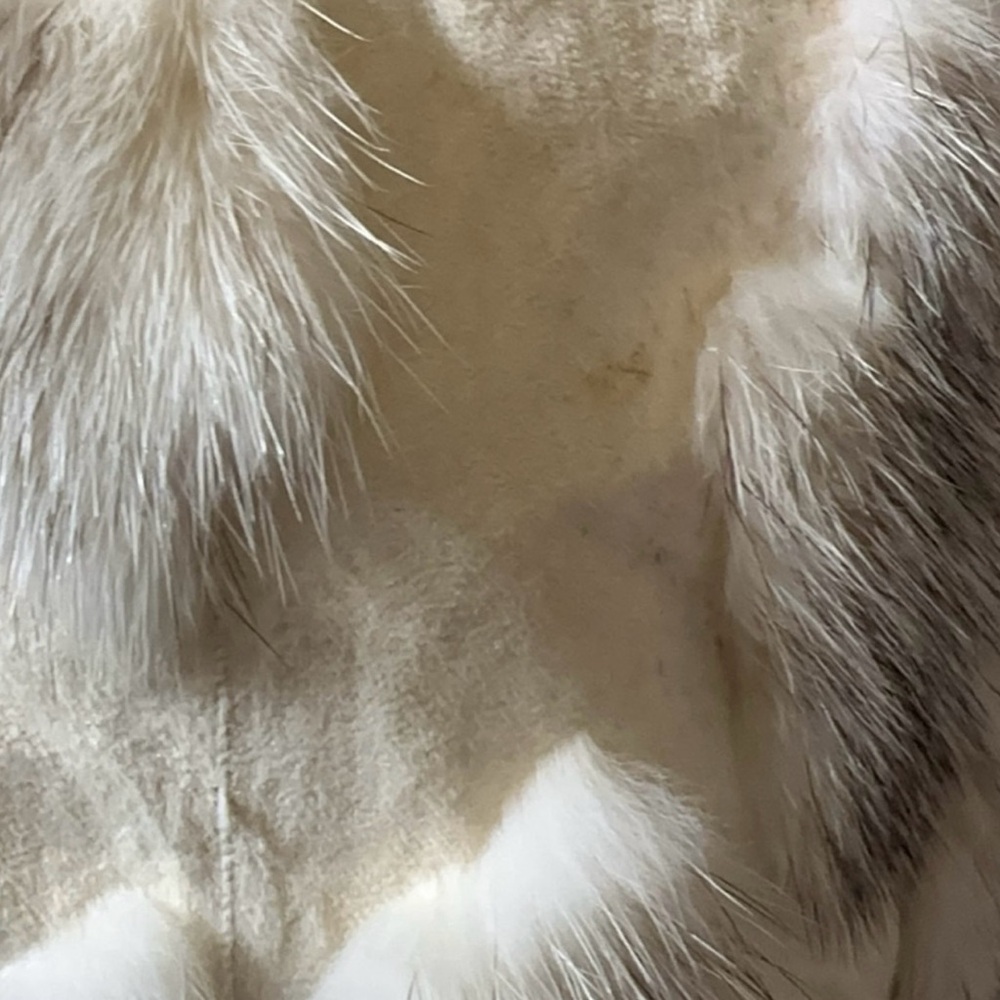Fendi Rabbit Fur & Satin Tote - Picture 9 of 10